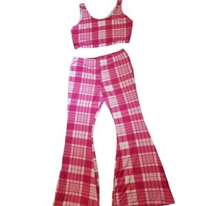 2pc Flare leg pants set